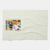 LOONEY TUNES™ BUGS BUNNY™ Feestdagen Badge Theedoek (Horizontaal)