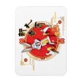 LOONEY TUNES™ | BUGS BUNNY™ Spring Fortune Magneet (Verticaal)