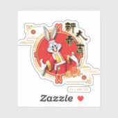LOONEY TUNES™ | BUGS BUNNY™ Spring Fortune Sticker (Vel)