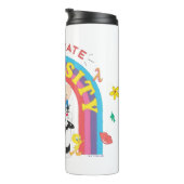 LOONEY TUNES™ - Celebrate Diversity Pride Rainbow Thermosbeker (Geroteerd rechts)