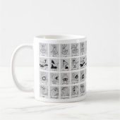 LOONEY TUNES™ Character Emotion Chart Koffiemok (Links)