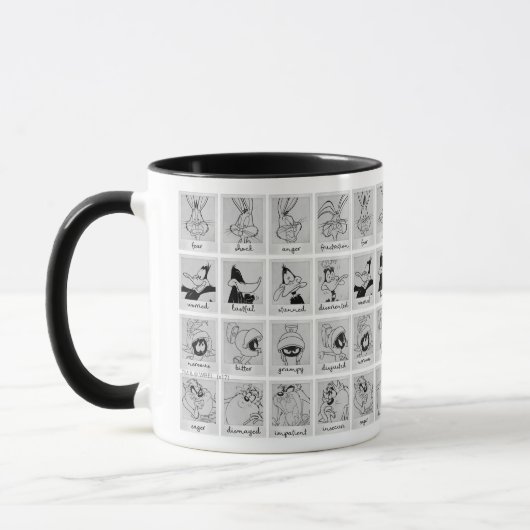 LOONEY TUNES™ Character Emotion Chart Mok (Links)