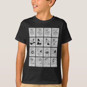 LOONEY TUNES™ Character Emotion Chart T-shirt