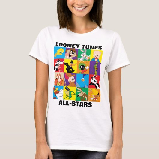 LOONEY TUNES™ Character Grid T-shirt (Voorkant)