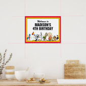 LOONEY TUNES™ Character Group | Geboortedatum Poster (Keuken)