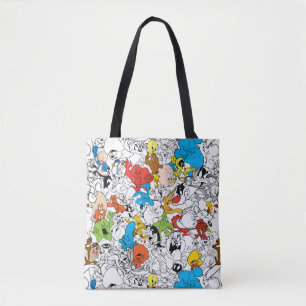 LOONEY TUNES™ Colour Pop Pattern Draagtas