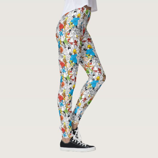LOONEY TUNES™ Colour Pop Pattern Leggings (Rechts)