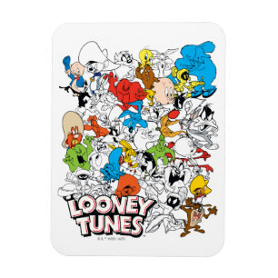LOONEY TUNES™ Colour Pop Pattern Magneet