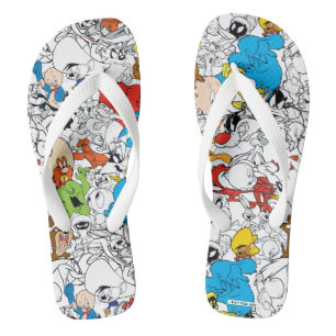 LOONEY TUNES™ Colour Pop Pattern Teenslippers