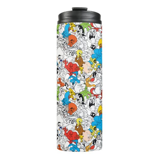 LOONEY TUNES™ Colour Pop Pattern Thermosbeker (Voorkant)