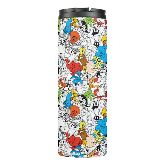 LOONEY TUNES™ Colour Pop Pattern Thermosbeker (Achterkant)