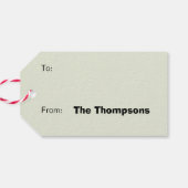 LOONEY TUNES™ DAFFY DUCK™ Holiday Quackers Cadeaulabel (Achterkant Horizontaal)