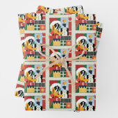 LOONEY TUNES™ DAFFY DUCK™ Holiday Quackers Inpakpapier Vel (In situ)