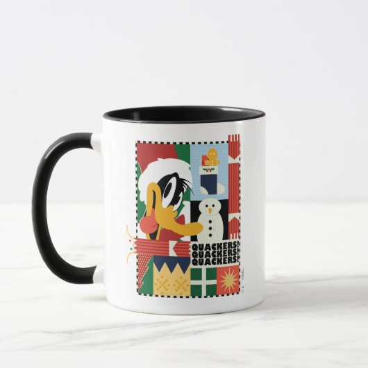 LOONEY TUNES™ DAFFY DUCK™ Holiday Quackers Mok (Links)
