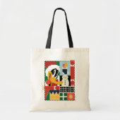 LOONEY TUNES™ DAFFY DUCK™ Holiday Quackers Tote Bag (Voorkant)