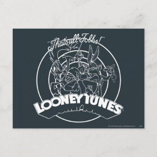 LOONEY TUNES™ DAT IS ALLE FOLKS!™ BRIEFKAART