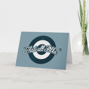  LOONEY TUNES™ "DAT IS ALLE FOLKS!™" KAART