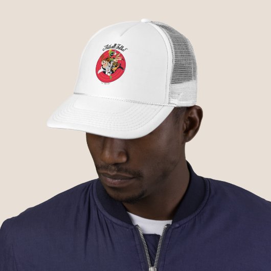 LOONEY TUNES™ "DAT IS ALLEMAAL FOLKS!™" Bullseye G Trucker Pet (In situ)