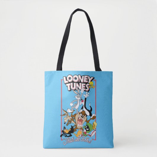 LOONEY TUNES™ "DAT IS ALLEMAAL FOLKS!™" Group Stac Draagtas (Voorkant)