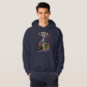 LOONEY TUNES™ "DAT IS ALLEMAAL FOLKS!™" Group Stac Hoodie (Voorkant volledig)