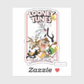 LOONEY TUNES™ "DAT IS ALLEMAAL FOLKS!™" Group Stac Sticker (Vel)