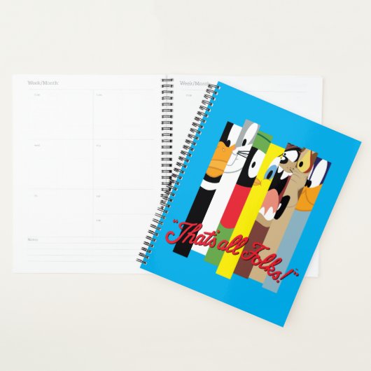 LOONEY TUNES™ DAT ZIJN ALLE FOLKS!™ GESLACHT teken Planner (Display)