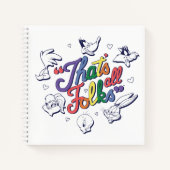 LOONEY TUNES™ - Dat zijn allemaal Folks! Pride Bad Notitieboek (Voorkant)