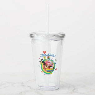 LOONEY TUNES™ - Dat zijn allemaal Folks! Pride Bul Acryl Drinkbeker