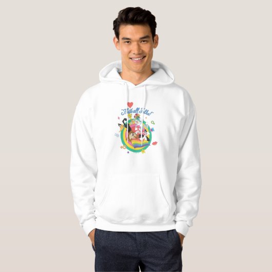 LOONEY TUNES™ - Dat zijn allemaal Folks! Pride Bul Hoodie (Voorkant volledig)