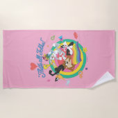 LOONEY TUNES™ - Dat zijn allemaal Folks! Pride Bul Strandlaken (Voorkant)