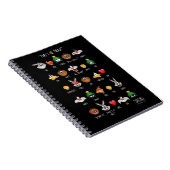 LOONEY TUNES™ Emoji Chart Notitieboek (Rechterzijde)