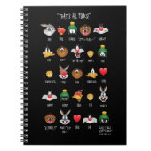 LOONEY TUNES™ Emoji Chart Notitieboek (Voorkant)