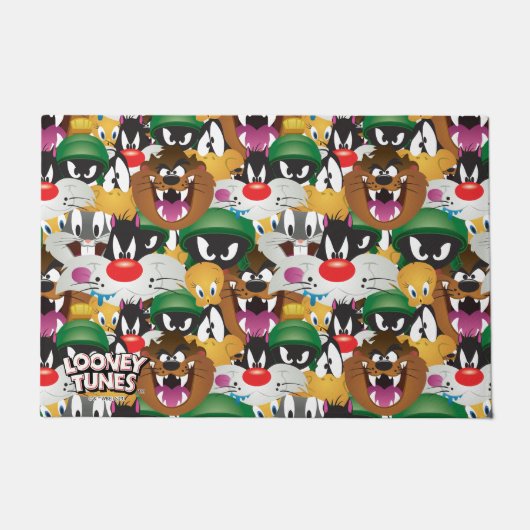 LOONEY TUNES™ Emoji Patroon Deurmat (Voorkant)