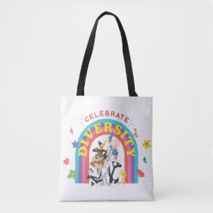 LOONEY TUNES™ - gevierde diversiteit: regenboog Draagtas