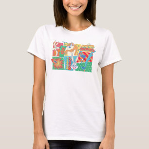 LOONEY TUNES™ Happy Holidays Pattern T-shirt