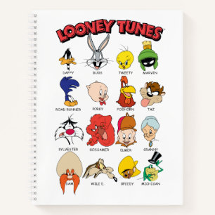 LOONEY TUNES™ Headshots Notitieboek