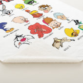 LOONEY TUNES™ Headshots Sherpa Deken (3/4)