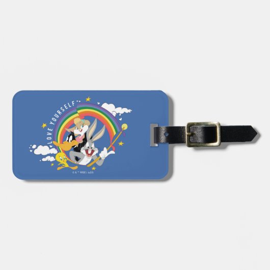 LOONEY TUNES™ - houd van uw eigen pride Badge Bagagelabel (Voorkant horizontaal)