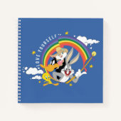 LOONEY TUNES™ - houd van uw eigen pride Badge Notitieboek (Voorkant)