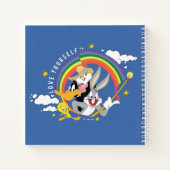 LOONEY TUNES™ - houd van uw eigen pride Badge Notitieboek (Achterkant)