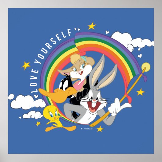 LOONEY TUNES™ - houd van uw eigen pride Badge Poster (Voorkant)
