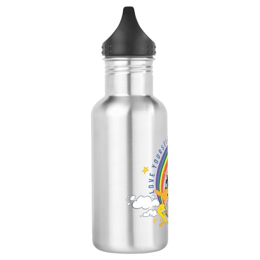 LOONEY TUNES™ - houd van uw eigen pride Badge Waterfles (Links)