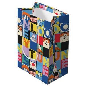 LOONEY TUNES™ Karakter Checker Blokken Medium Cadeauzakje