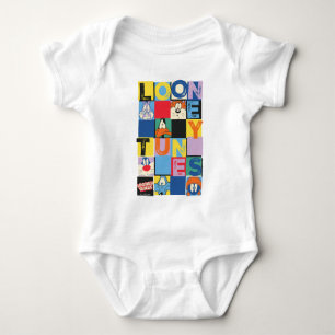 LOONEY TUNES™ Karakter Checker Blokken Romper