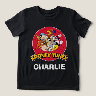 LOONEY TUNES™ Karakter Logo Tri-Blend Shirt