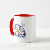 LOONEY TUNES™ - Liefde is liefde Mok (Voorkant links)