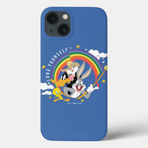 LOONEY TUNES™ - Love Yourself Pride-badge iPhone 13 Hoesje