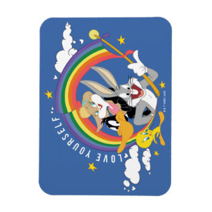 LOONEY TUNES™ - Love Yourself Pride Badge Magneet