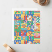 LOONEY TUNES™ | Modèle de Noël Joyeuses Fêtes (Devant/Arrière en situation)