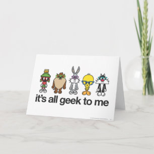 LOONEY TUNES™ NERds - All Geek Kaart